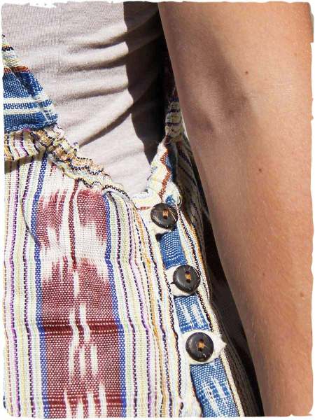 Latzkleid-Damen-Details