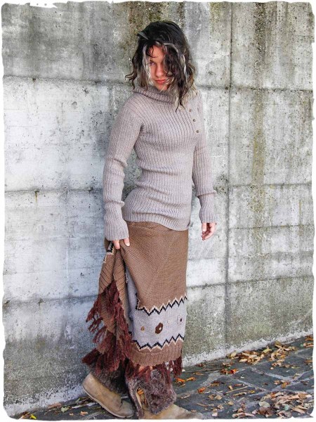 Gonna-poncho-invernale