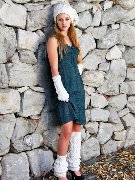 Guetres-femme-laine-blanche