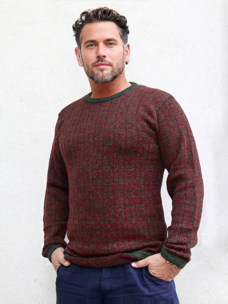 maglioni-eleganti-uomo-bordeaux
