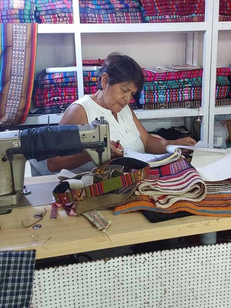 Laboratorio artigianale in Peru, la nostra moda etica