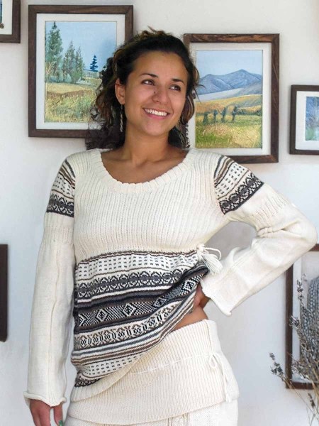 Maglione-alpaca-donna-stile-boho-chic