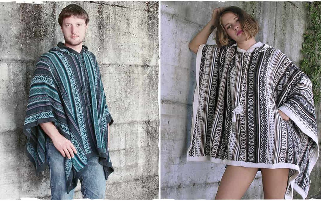 Mexico poncho lana, un tocco originale al tuo look