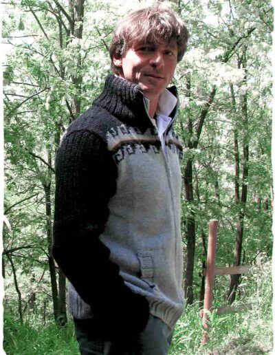 cardigan uomo lana