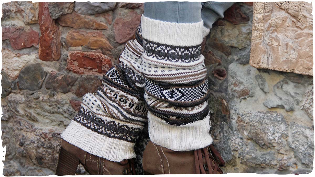 Scaldamuscoli donna in lana di alpaca