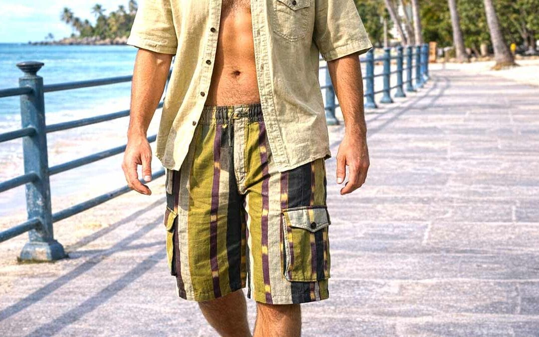 Bermuda uomo cotone