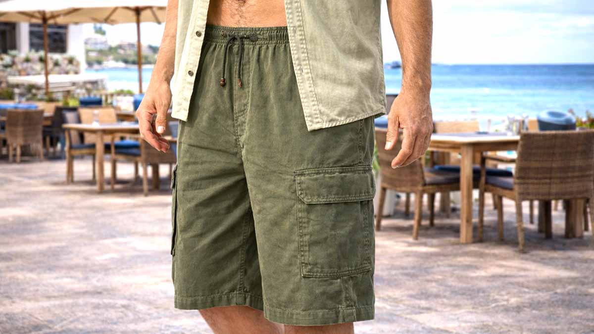 Bermuda uomo cotone in vacanza Bermuda uomo cotone in vacanza
