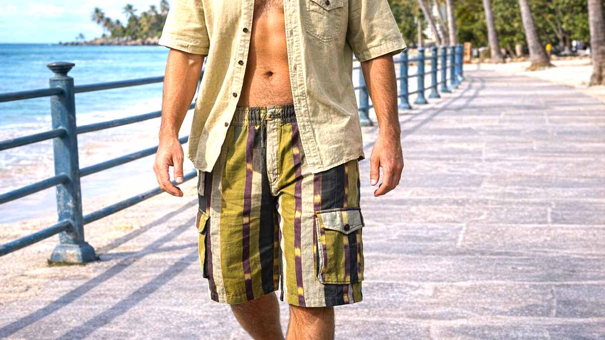 Bermuda uomo cotone