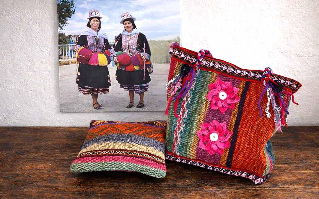 Borse colorate stile etnico