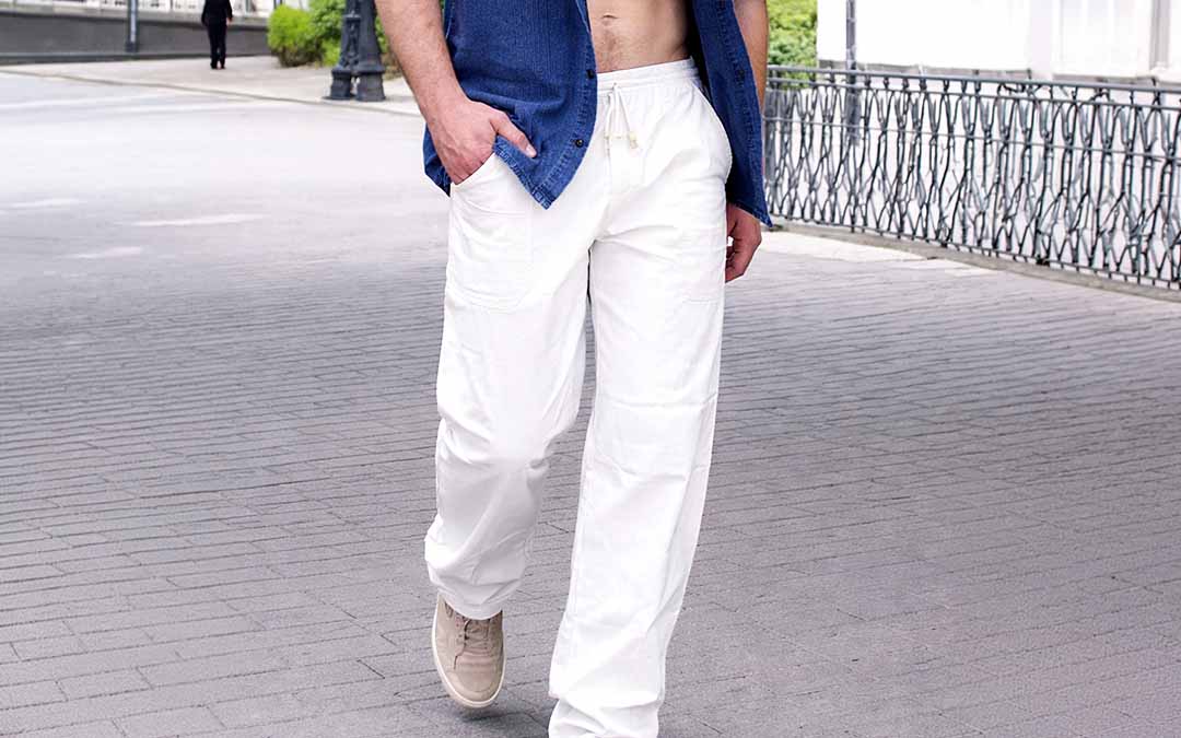 Pantaloni estivi uomo leggeri e comodi