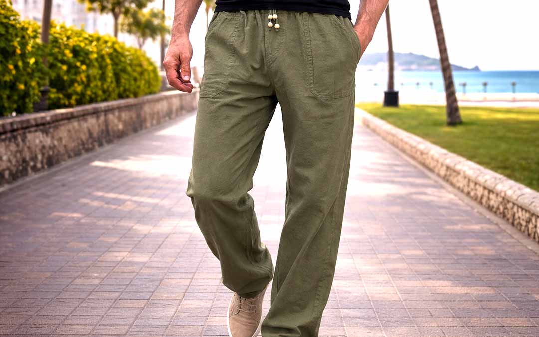 Pantaloni estivi uomo