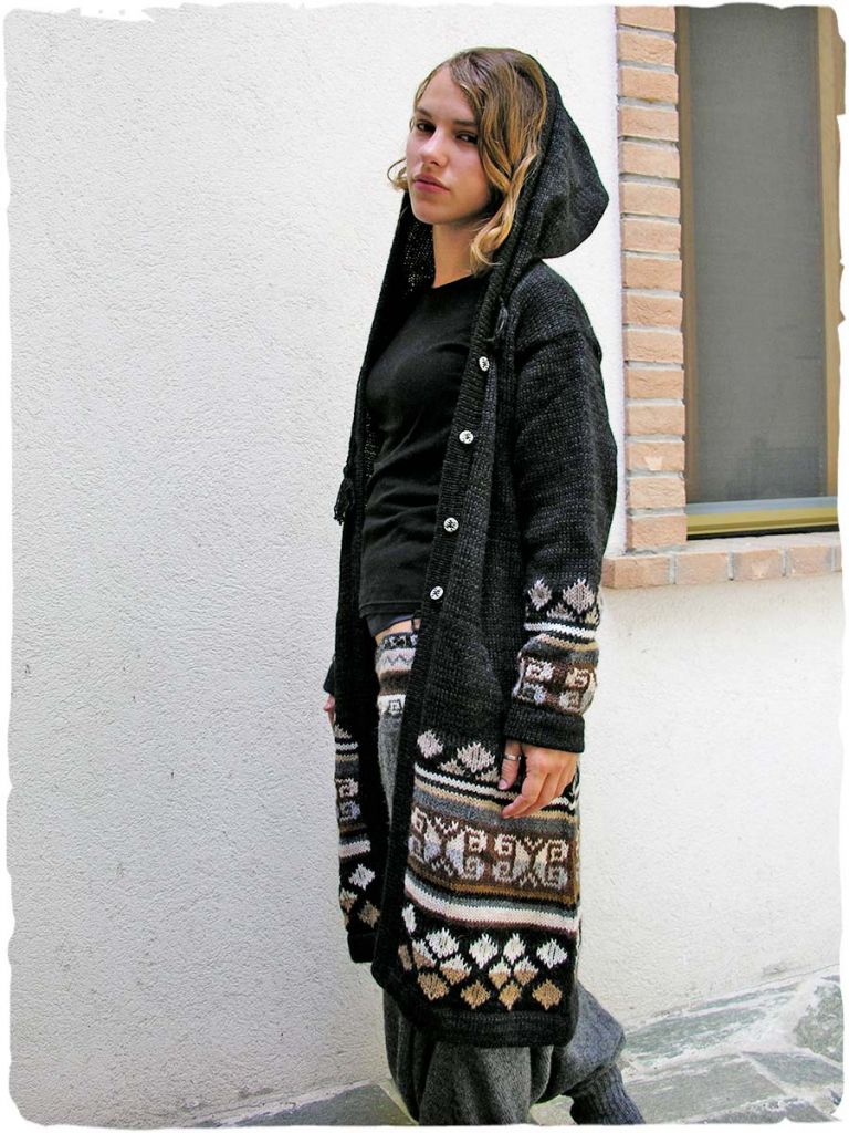 Cappotto in maglia di lana online