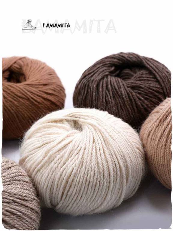 Gomitoli alpaca - Colori naturali