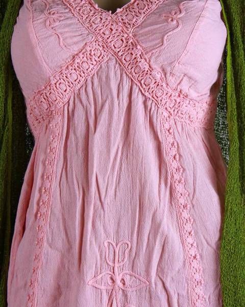 Ricamo artigianale cotone Pima