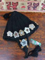 black alpaca hat children fiori junior
