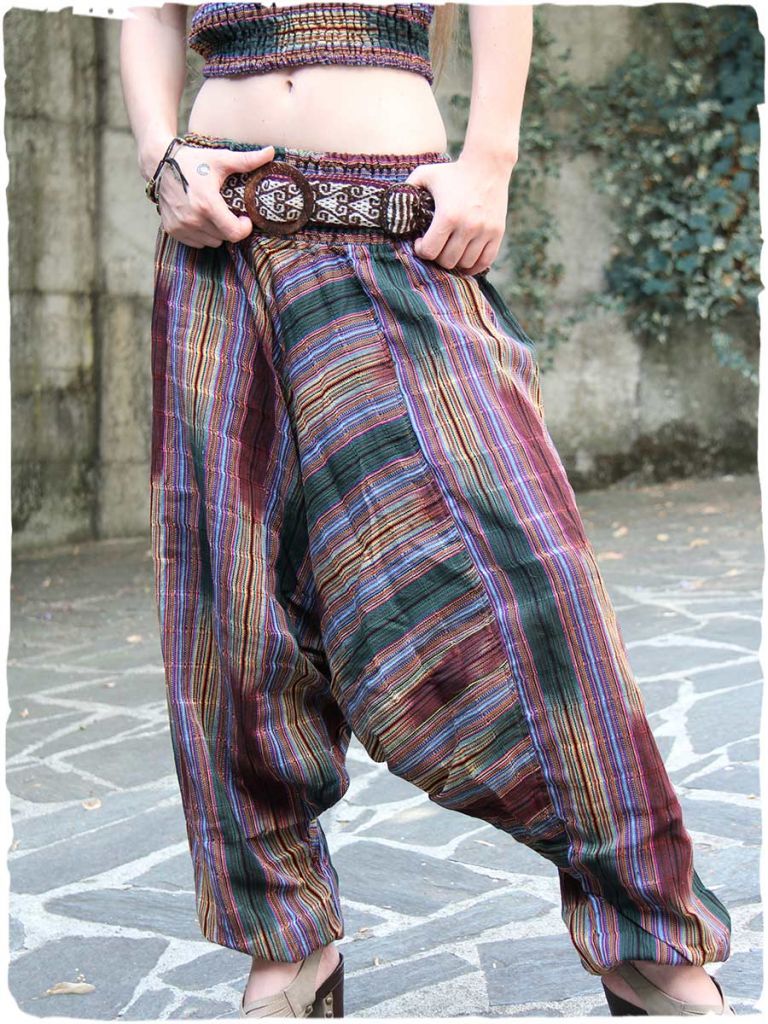 Bambini Bimbi Pantaloni Harem Alibaba Hippie Vestiti Bambino Aladino Pantaloni 