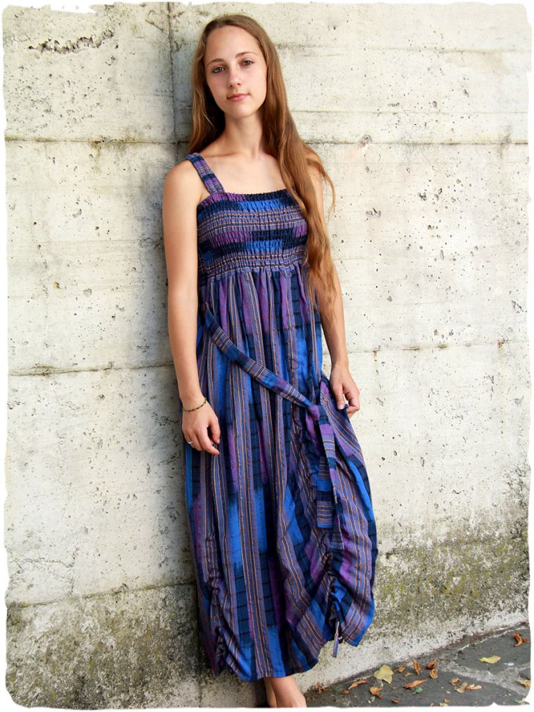 Abito hippie chic Isabella - Abiti etnici lunghi - La Mamita