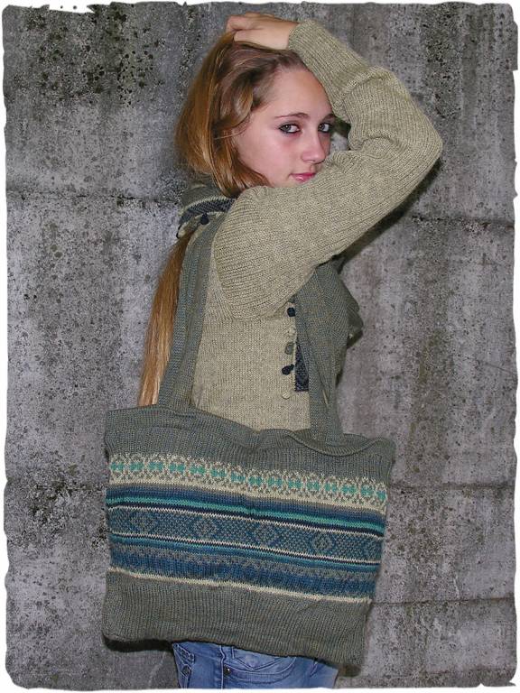 Borsa etnica in alpaca Norma