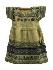 abito bimba alpaca verde chiaro adele