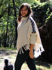 poncho mit rmeln new triangolo