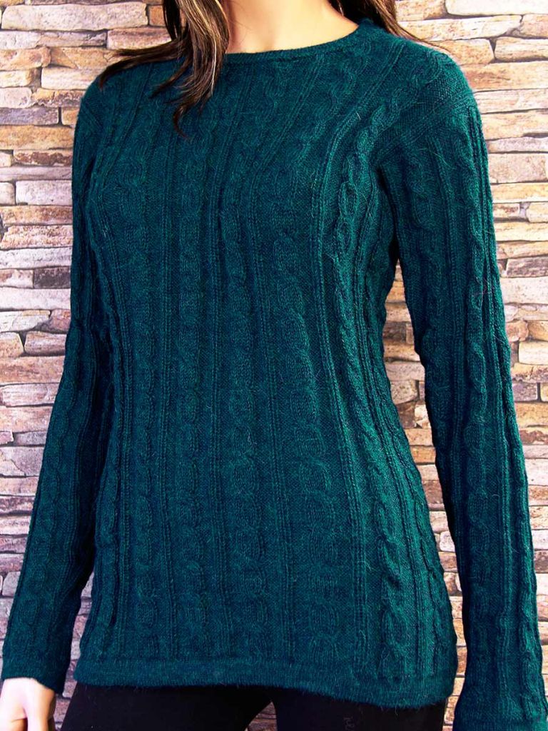 Maglione in baby alpaca | Cardigans e maglioni | Donna | Feines