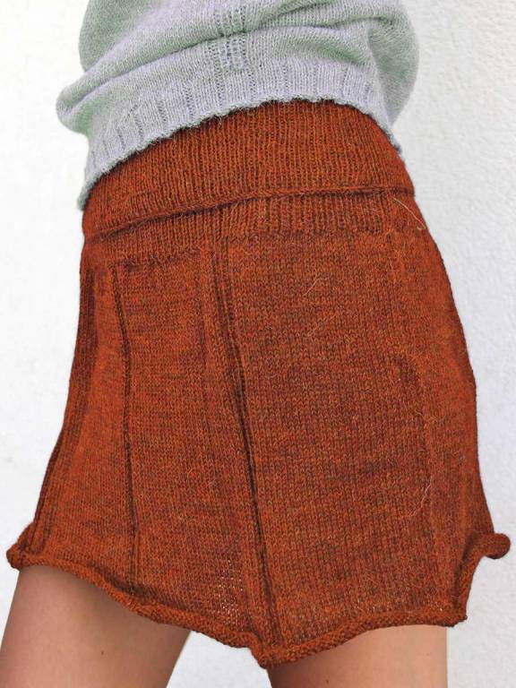 Gonna poncho di alpaca New Samanta
