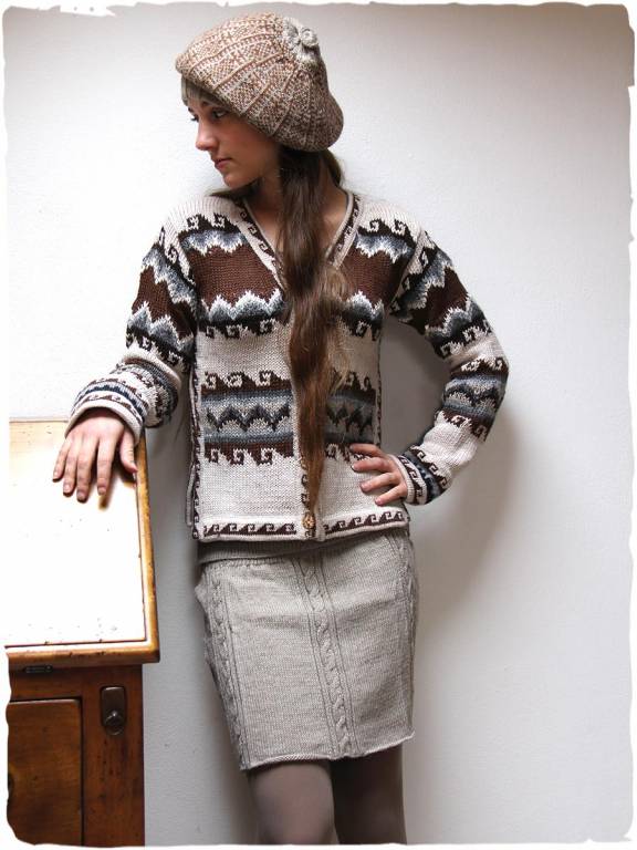 Cardigan alpaca New Rakele