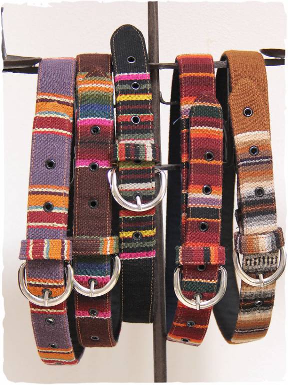 Cinture artigianali di alpaca