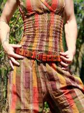 salopette hippy cinture artigianali luana