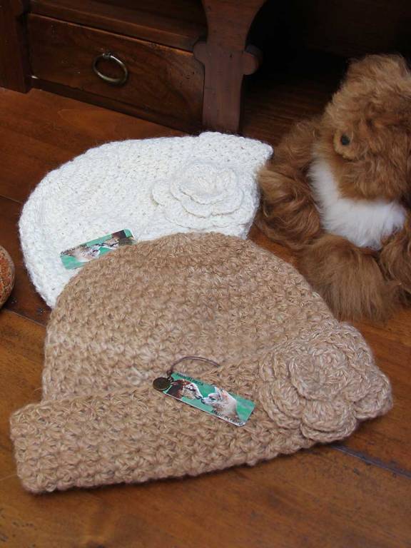 Cappello d'alpaca all'uncinetto Maria