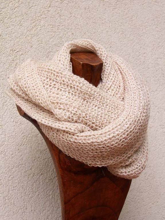 Scaldacollo in alpaca baby Aurora