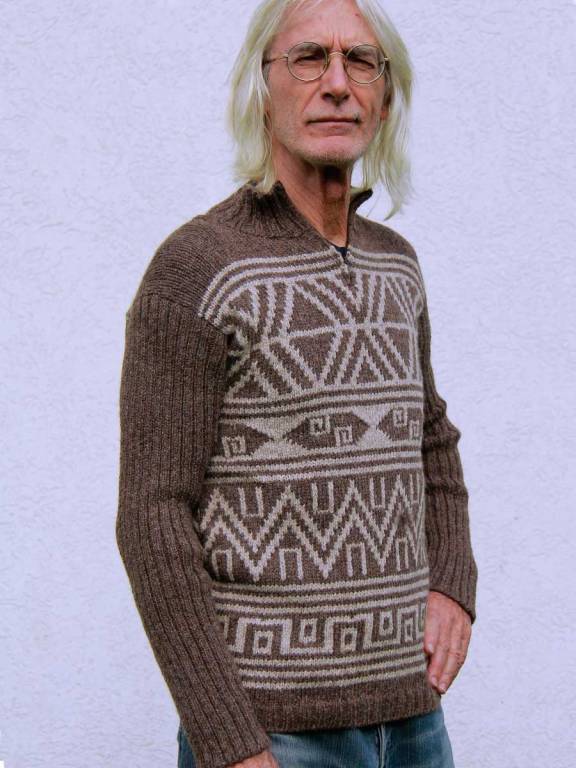 Maglione alpaca collo alto Robbie