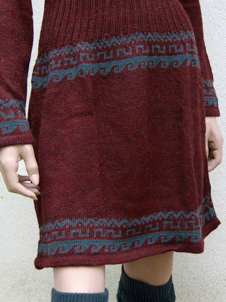Abito lana Joline Vestiti in maglia fatti a mano La Mamita