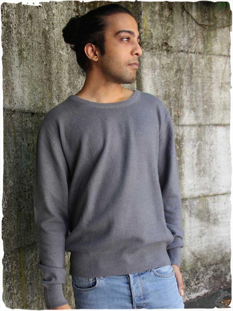 Maglione cashmere Alpha - Abbigliamento cashmere - La Mamita