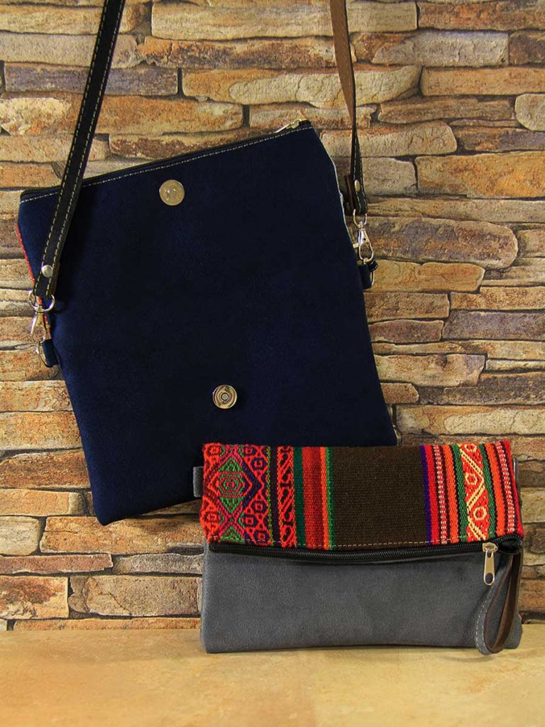 Pochette etnica Borsa a tracolla Borsa a mano La Mamita