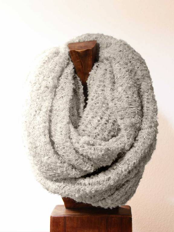 Sciarpa ad anello Alpaca bouclè Miraflores
