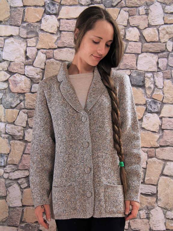 Blazer invernale in alpaca Abigail