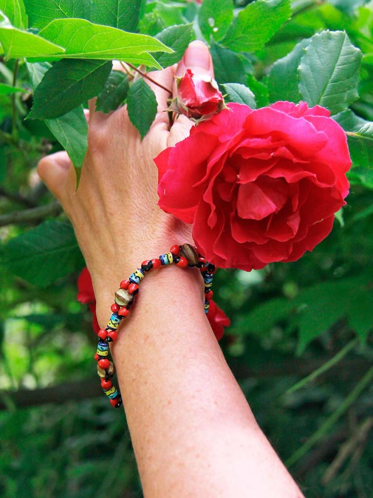 TiSkying 2 pezzi Braccialetto portafortuna Feng Shui Braccialetti verdi
