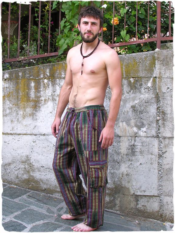 Pantaloni etnici uomo Commando - Pantaloni etnici - La Mamita