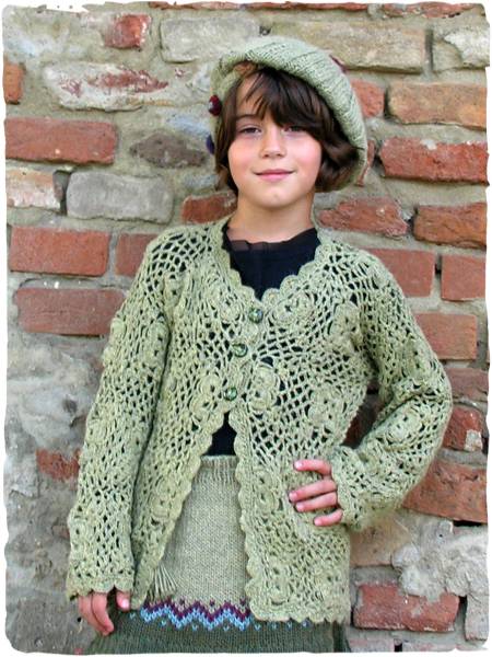 Bolero di alpaca Gianna
