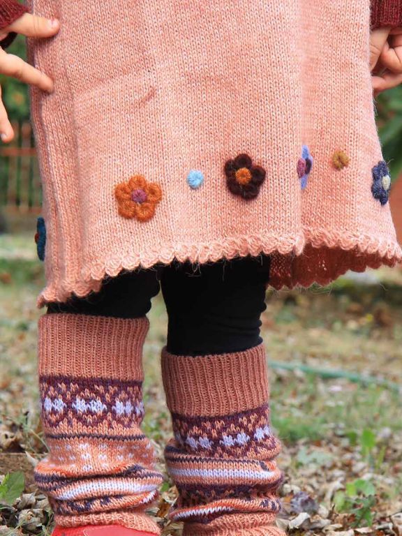Scaldamuscoli Donna A Maglia - Calzini Lunghi Invernali Per Gambe