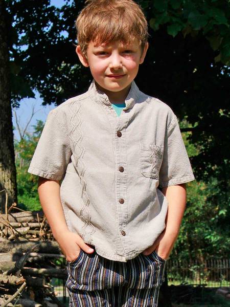 Camicia cotone bimbi Diego
