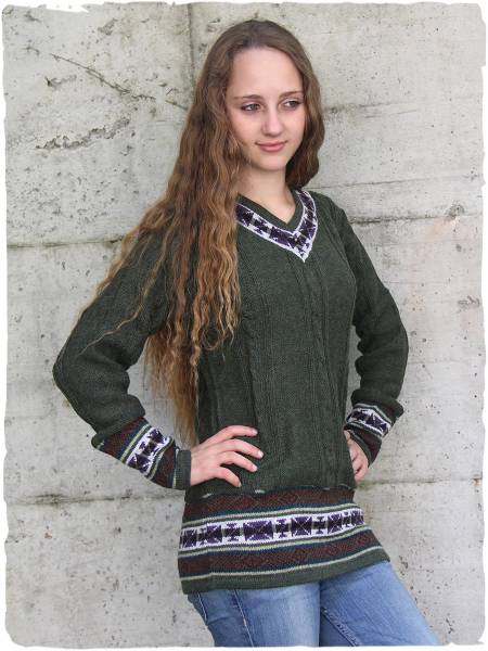 Maglione di alpaca Tina