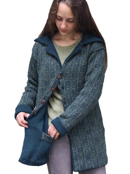 Cappotto di alpaca Soledad