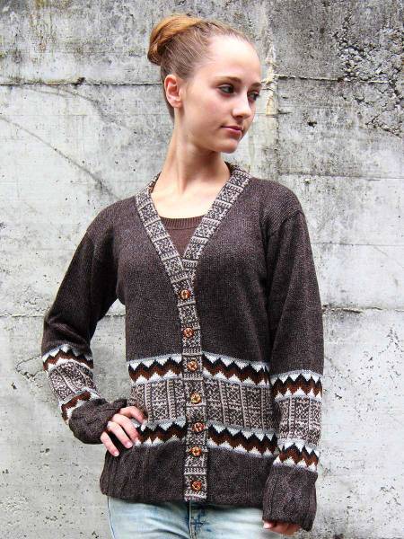 Cardigan alpaca Debora