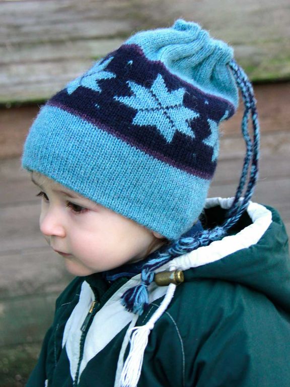 Cappello di lana d'alpaca Boris - Cappelli di lana per bambini - La Mamita