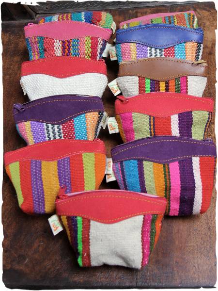 Portamonete stoffa Cuzco