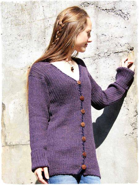 Cardigan lana Alpaca Belinda