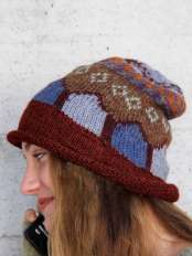 cappello donna alpaca chimu