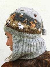 Cappello alpaca ricamato Romano Junior